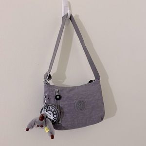 Kipling gray shoulder bag